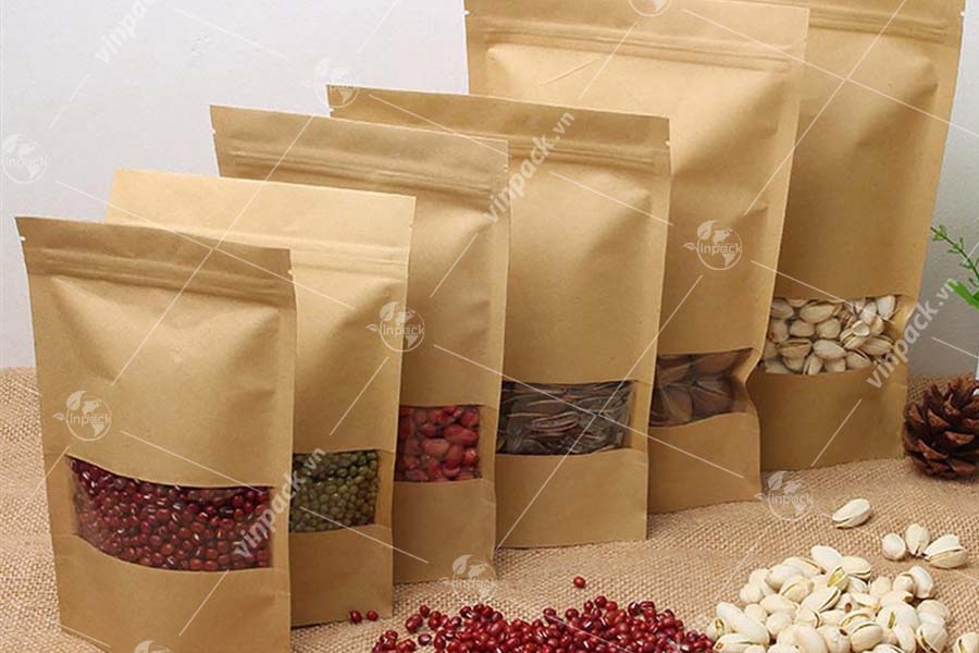 Túi giấy đựng hạt, tui giay dung hat