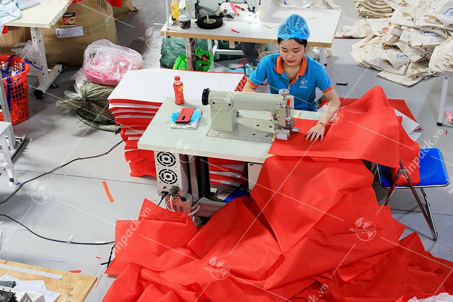 Túi vải không dệt đựng lịch, tui vai khong det dung lich