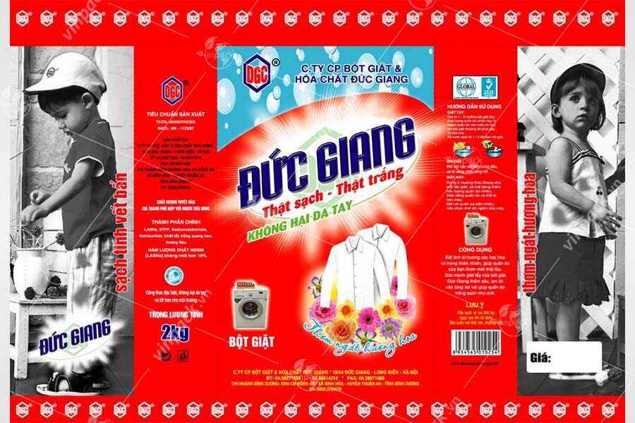 Bao bì bột giặt, bao bi bot giat