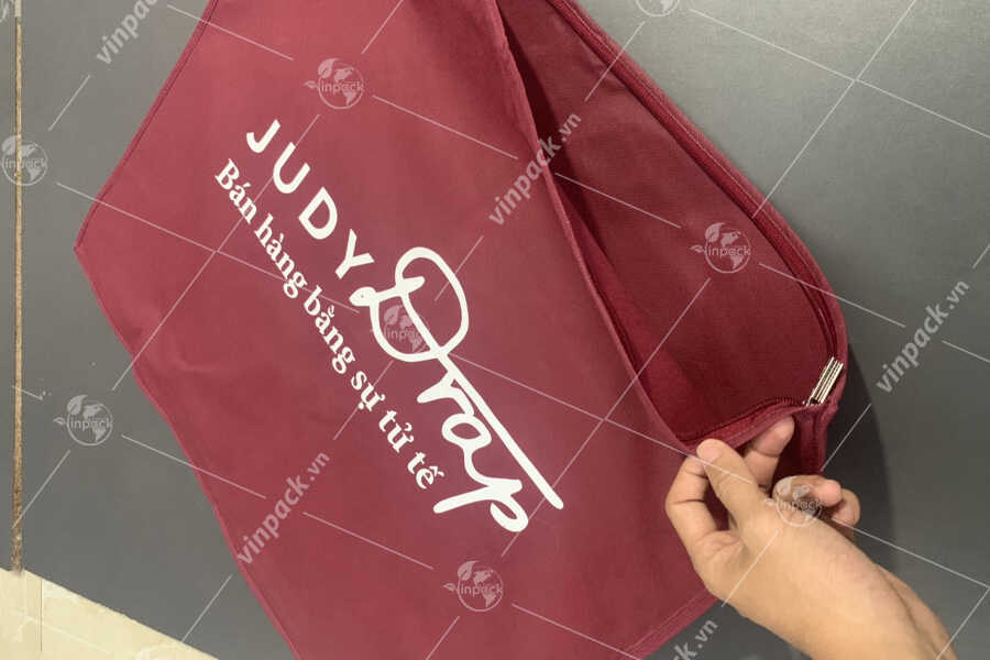 Túi vải không dệt đựng chăn màn drap gối nệm, tui vai khong det chan mang grap goi nem