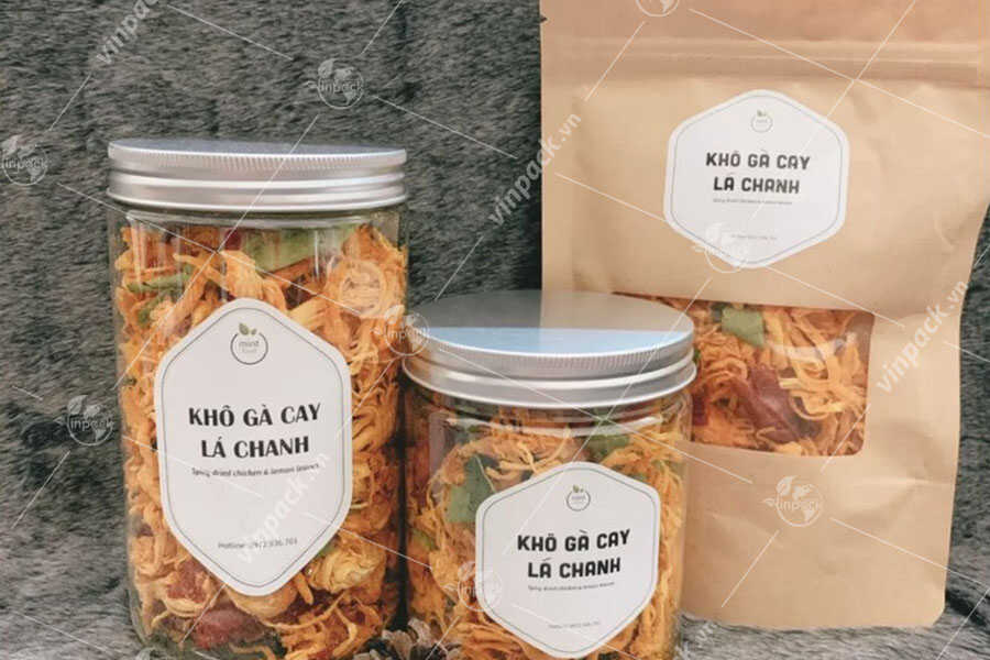 Túi giấy đựng khô gà, tui giay dung kho ga