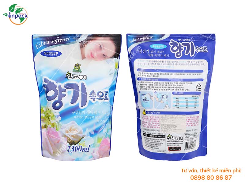 Bao bì nước xả vải
