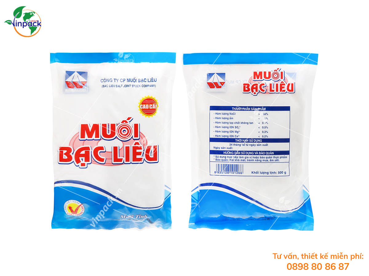 Bao bì đựng muối