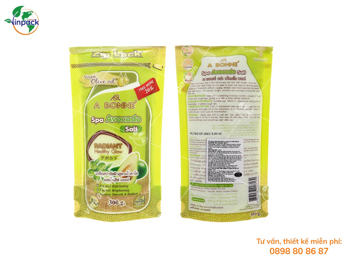 Bao bì đựng muối