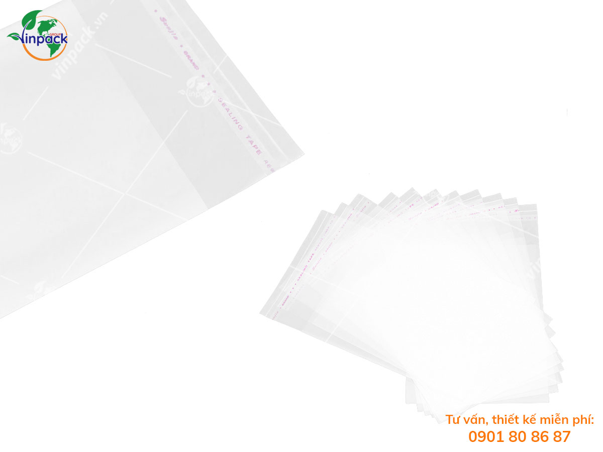 Plastic HD self adhesive resealable bag