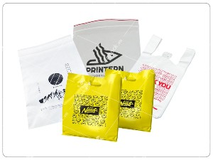 Print plastic bags