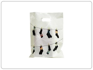 Print die cut bag