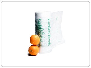 Printed food roll bags