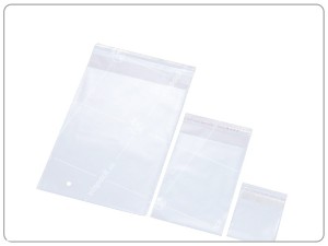Túi HD trong cắt seal nắp băng keo