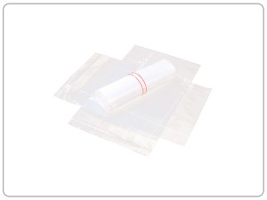 Plastic PE self adhesive resealable bag