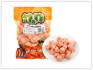 Bao bì đựng tôm viên chiên