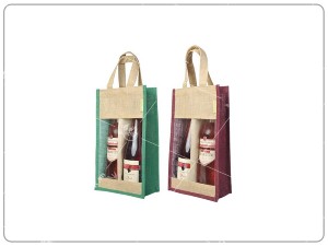 Túi vải đay đựng rượu
