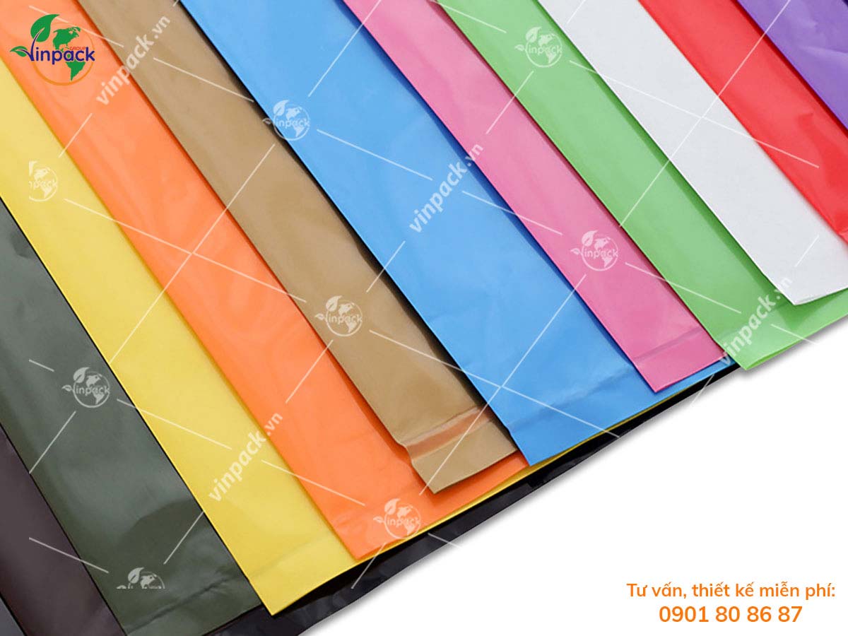 HD die cut plastic bag