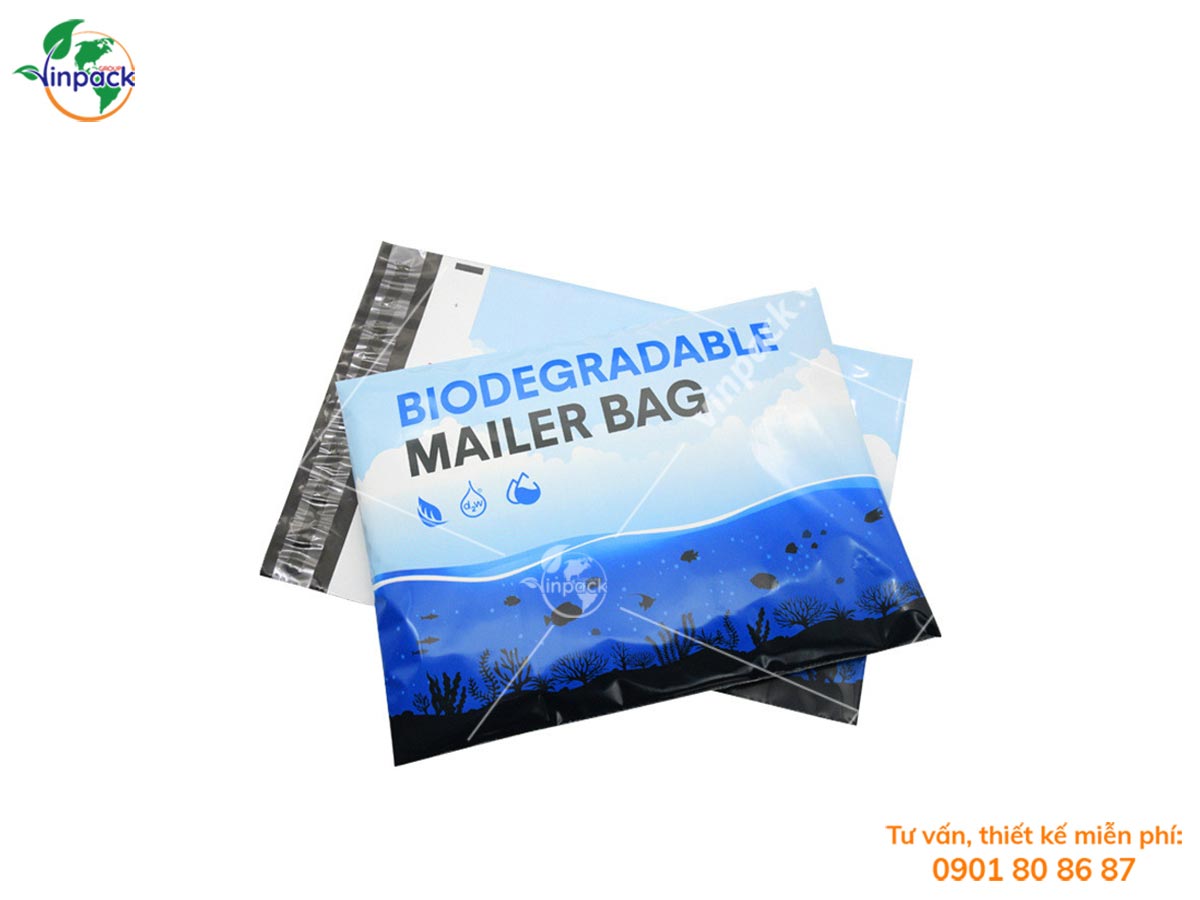 Printed custom shipping bags