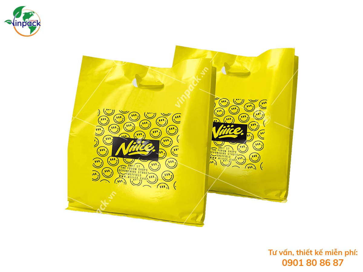 Print die cut bag