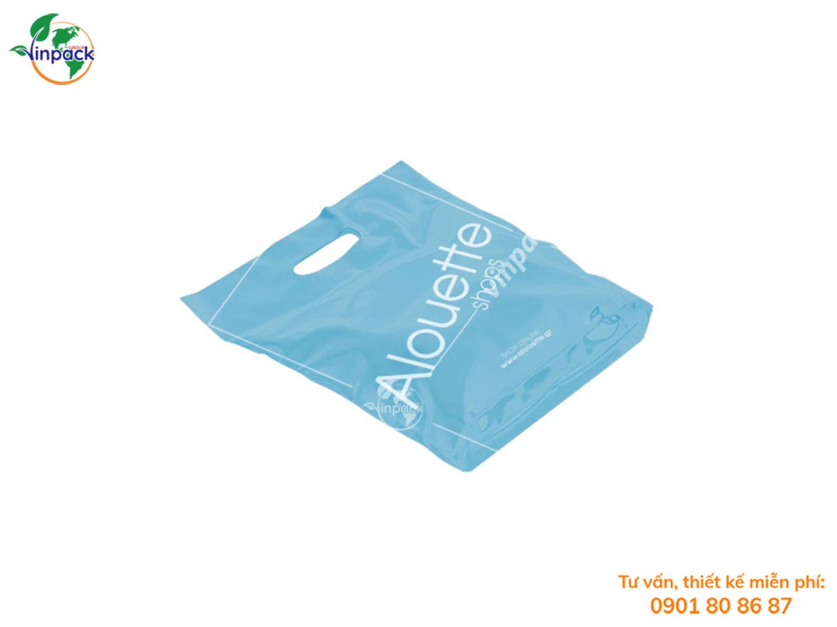 Export of die cut plastic bags