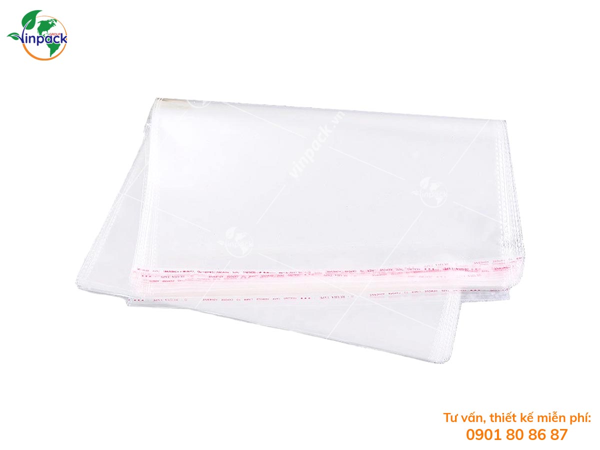 Clear self adhesive OPP bags