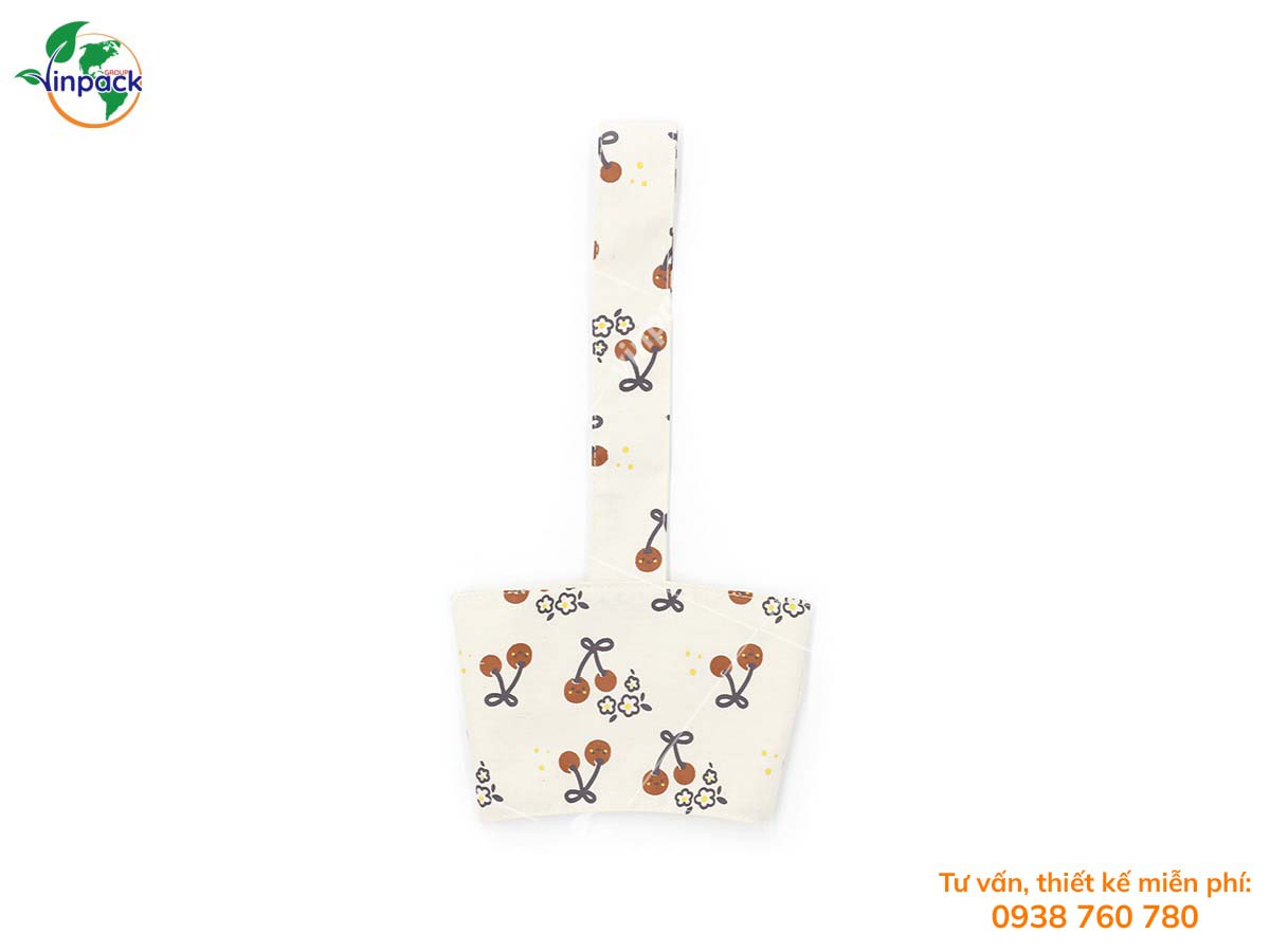 Canvas cup holder