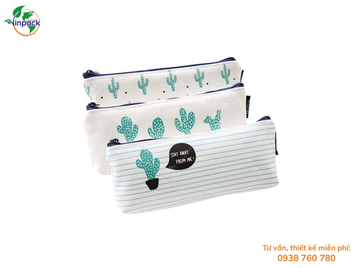 Pen canvas wallet