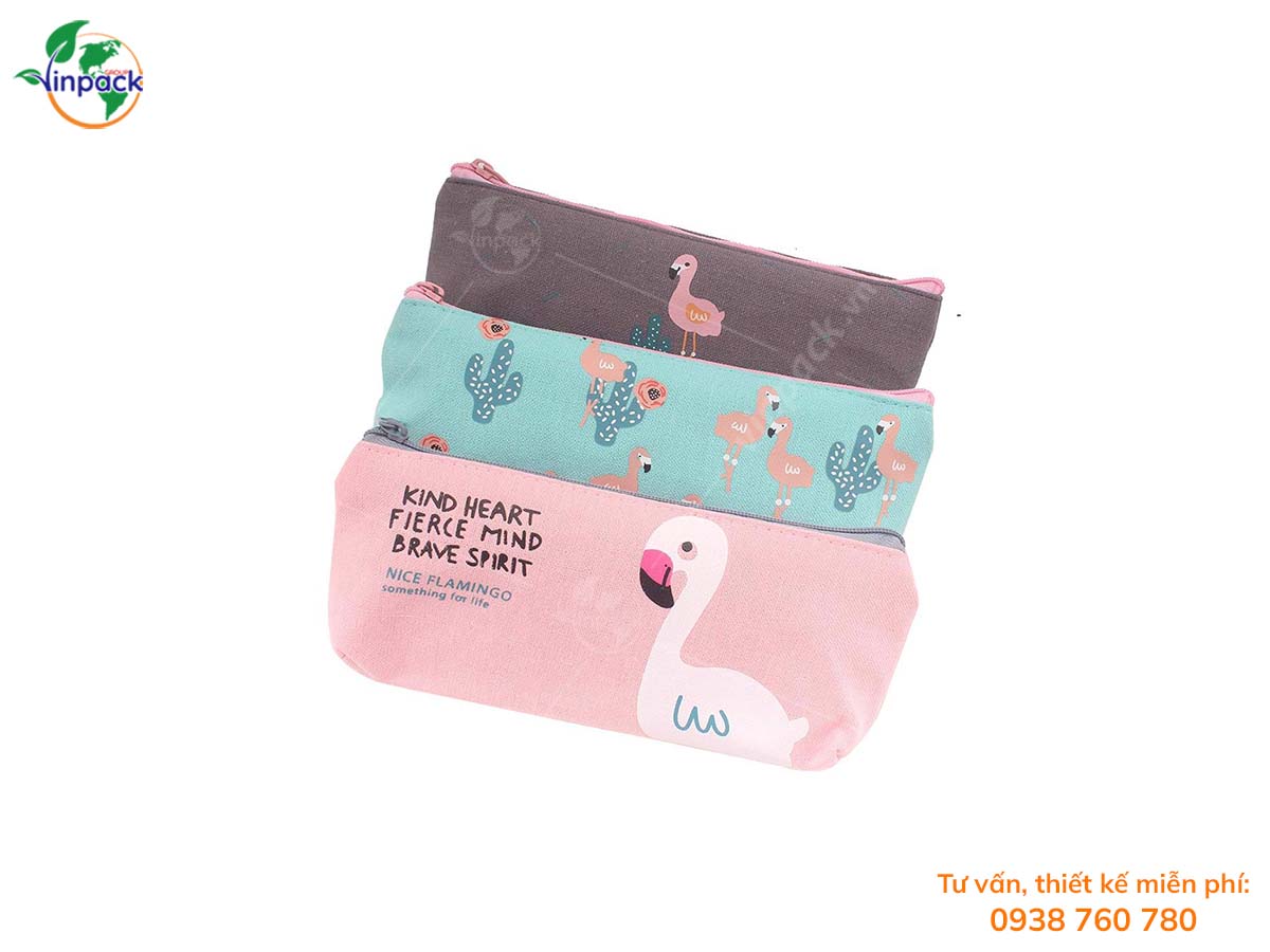 Pen canvas wallet