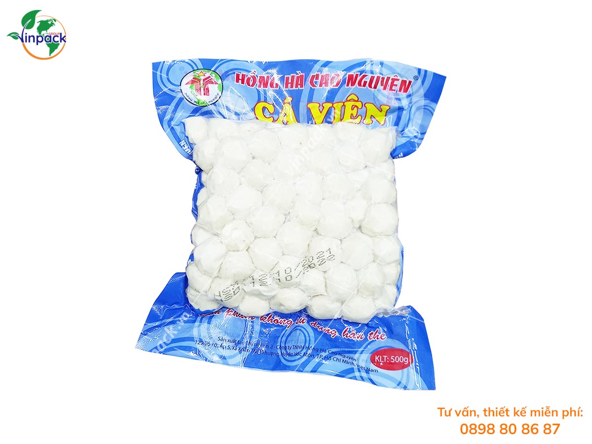Bao bì đựng cá viên