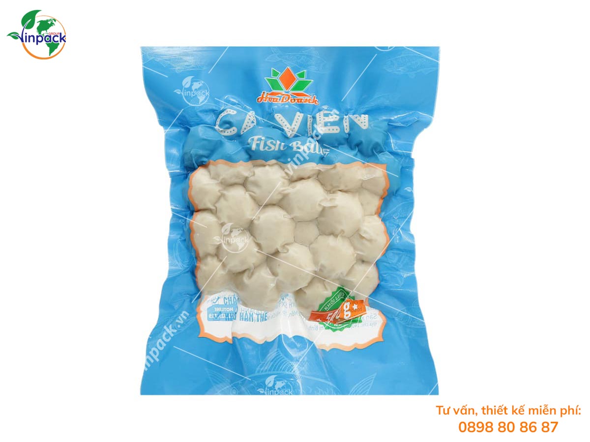 Bao bì đựng cá viên