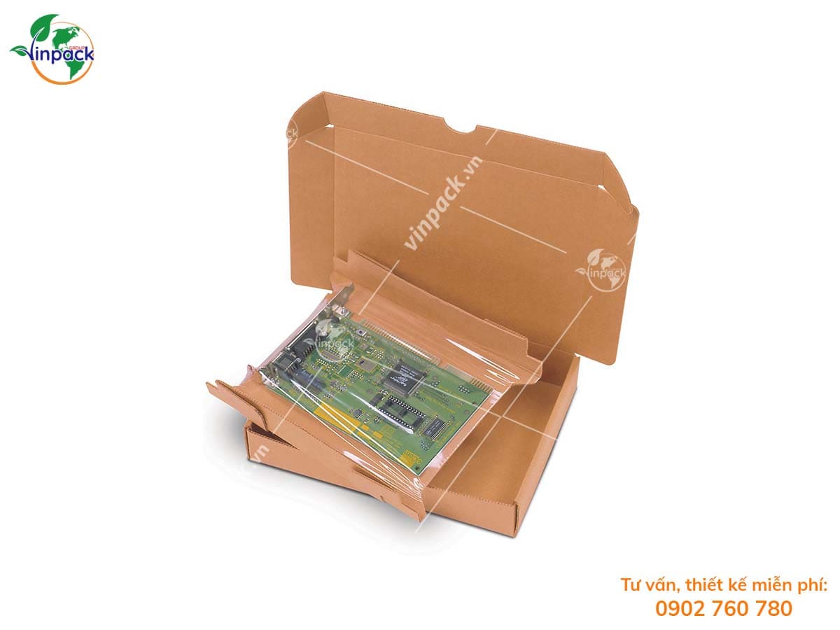 Cardboard box for electronic