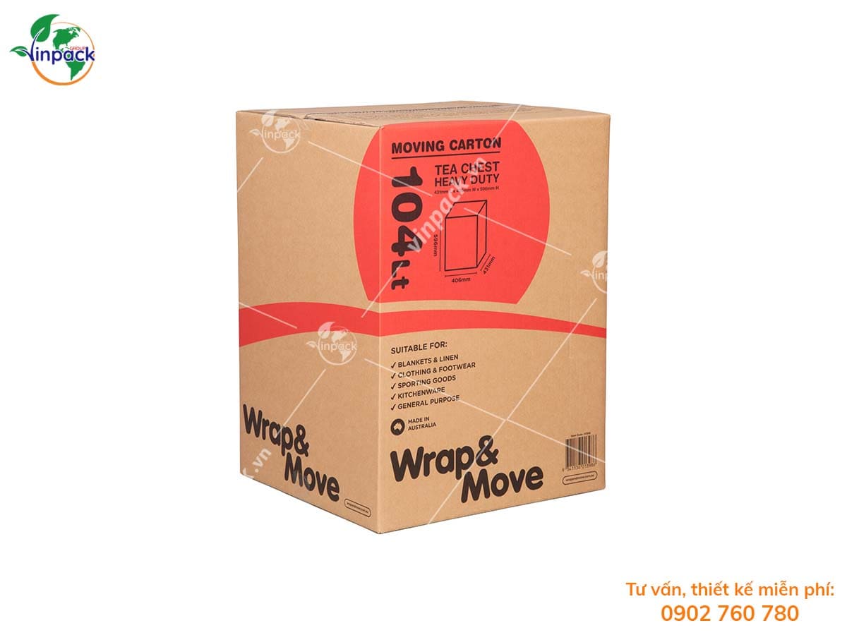 Shipping cardboard box