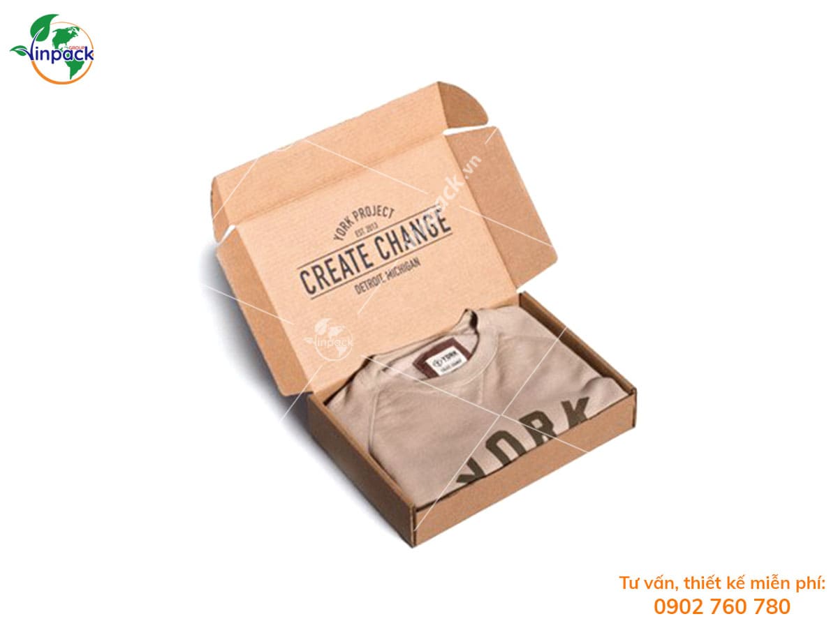 Carton box for clothes