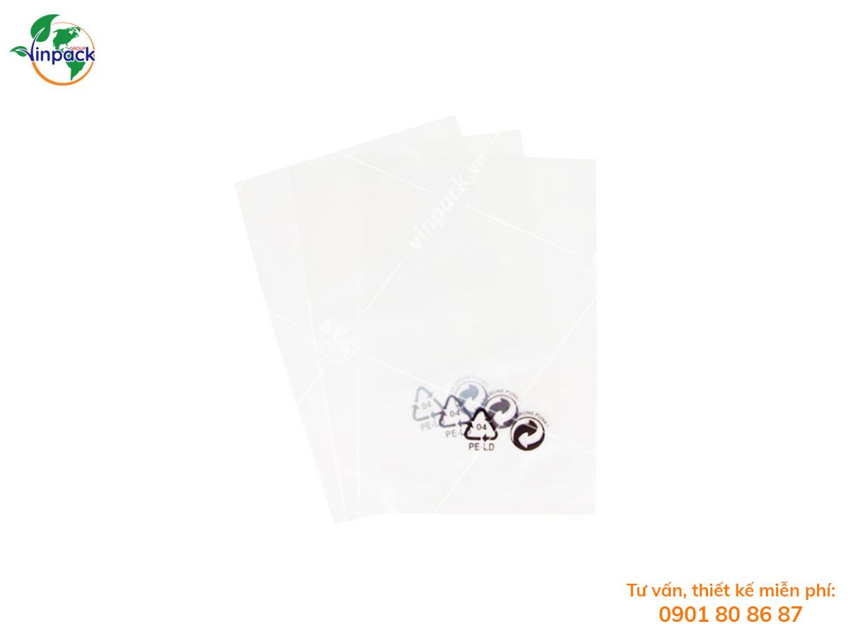 Printed PE plastic bags