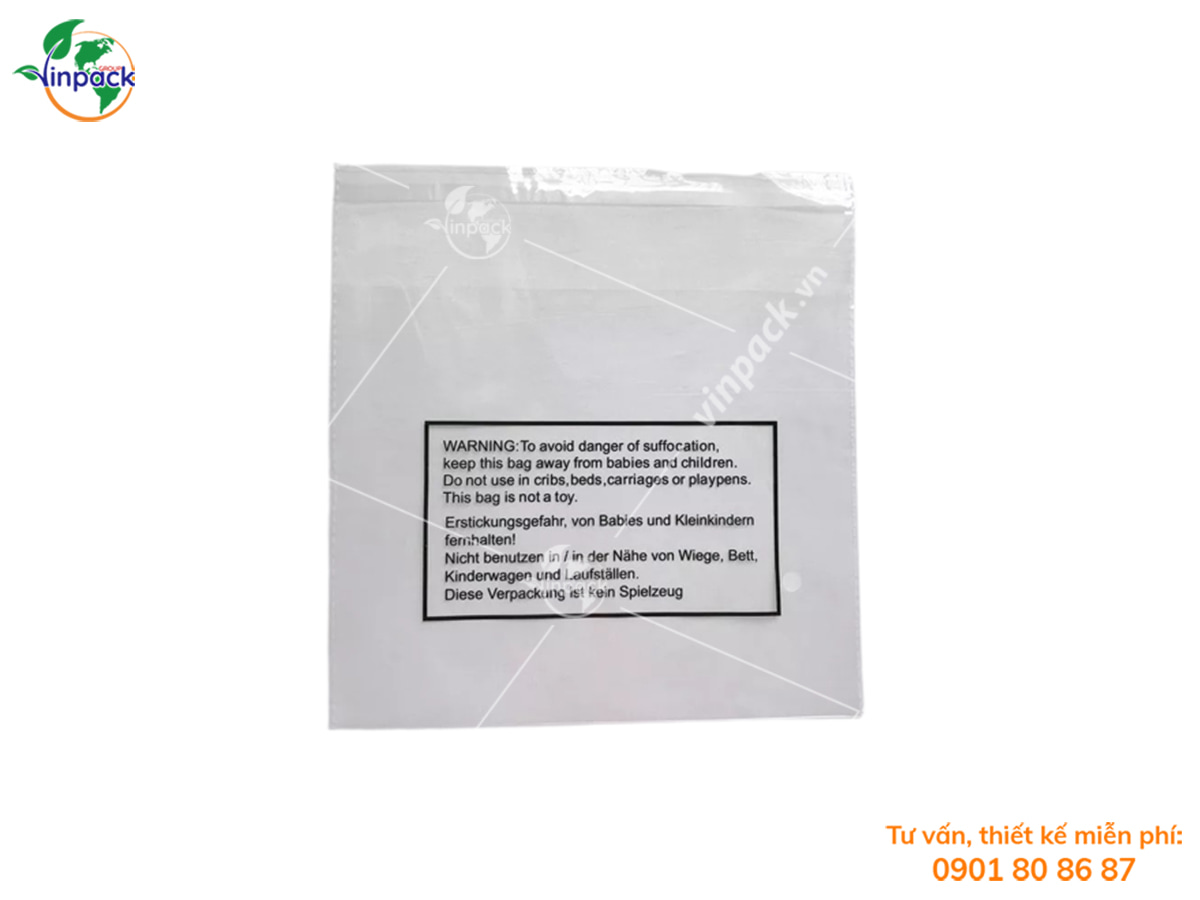 Printed PE plastic bags