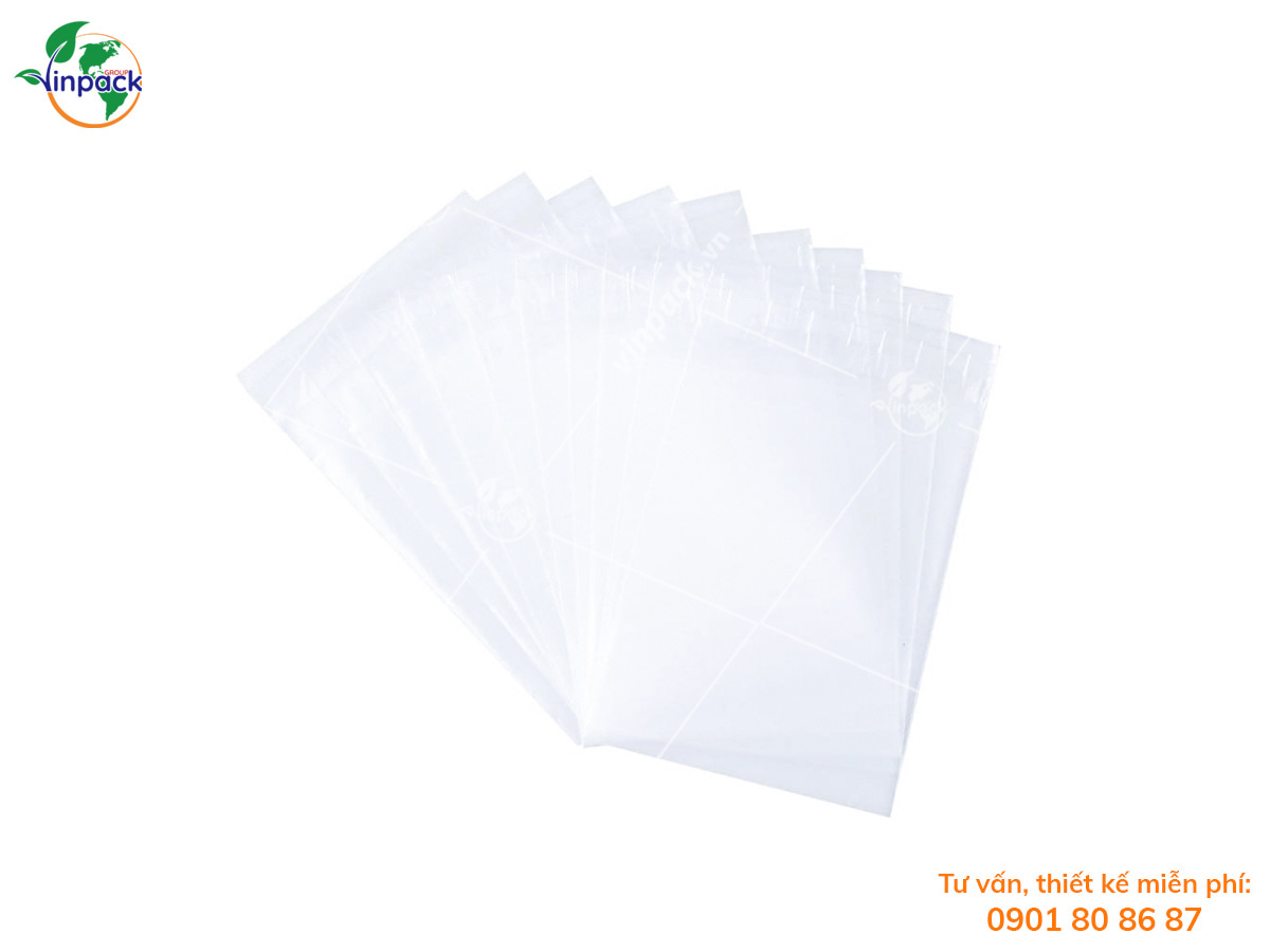 Plastic HD self adhesive resealable bag