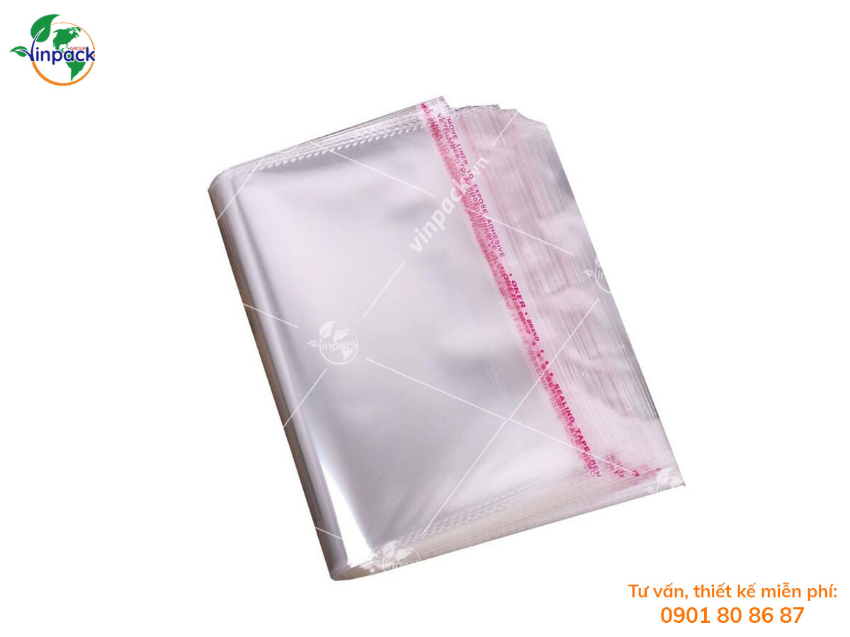 Plastic HD self adhesive resealable bag