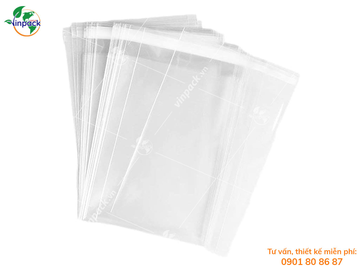 Plastic HD self adhesive resealable bag