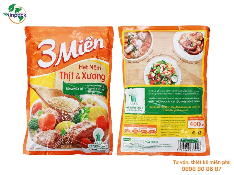Bao bì đựng hạt nêm