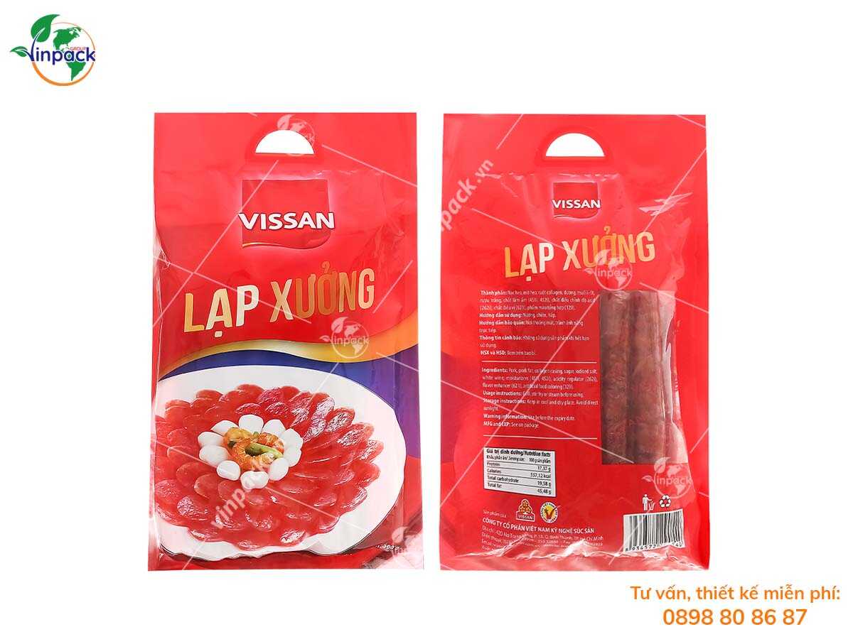 Bao bì đựng lạp xưởng