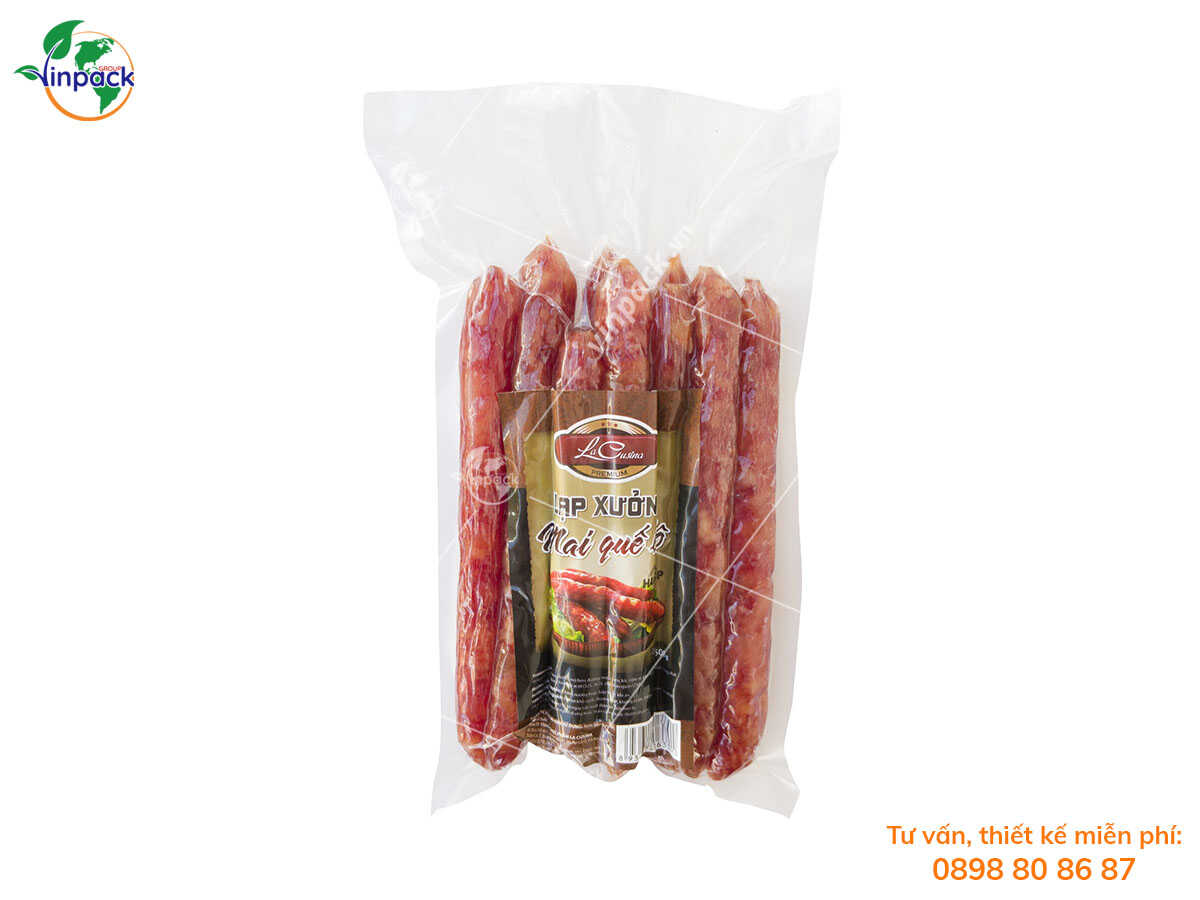 Bao bì đựng lạp xưởng