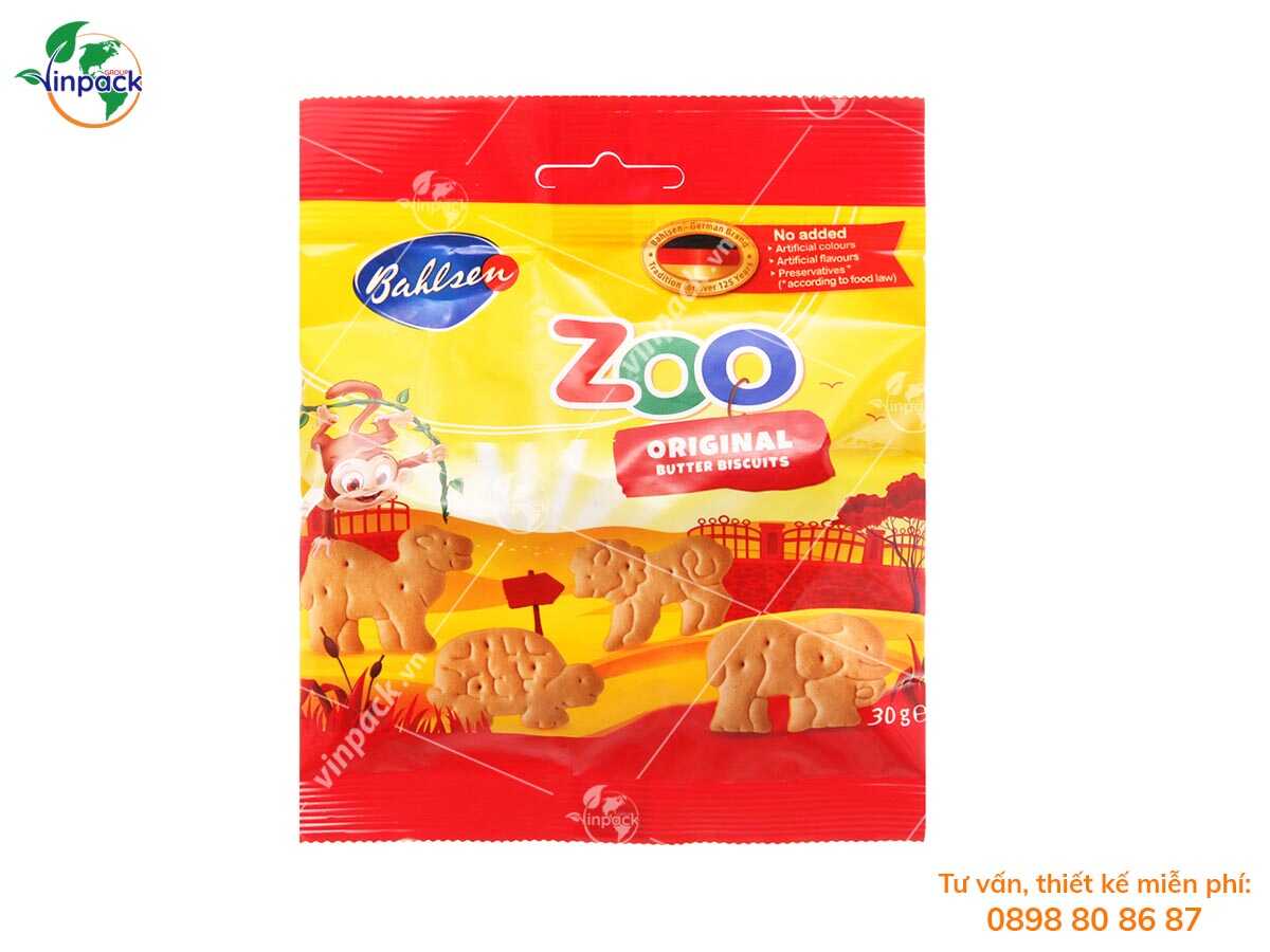 Bao bì bánh quy - cookie