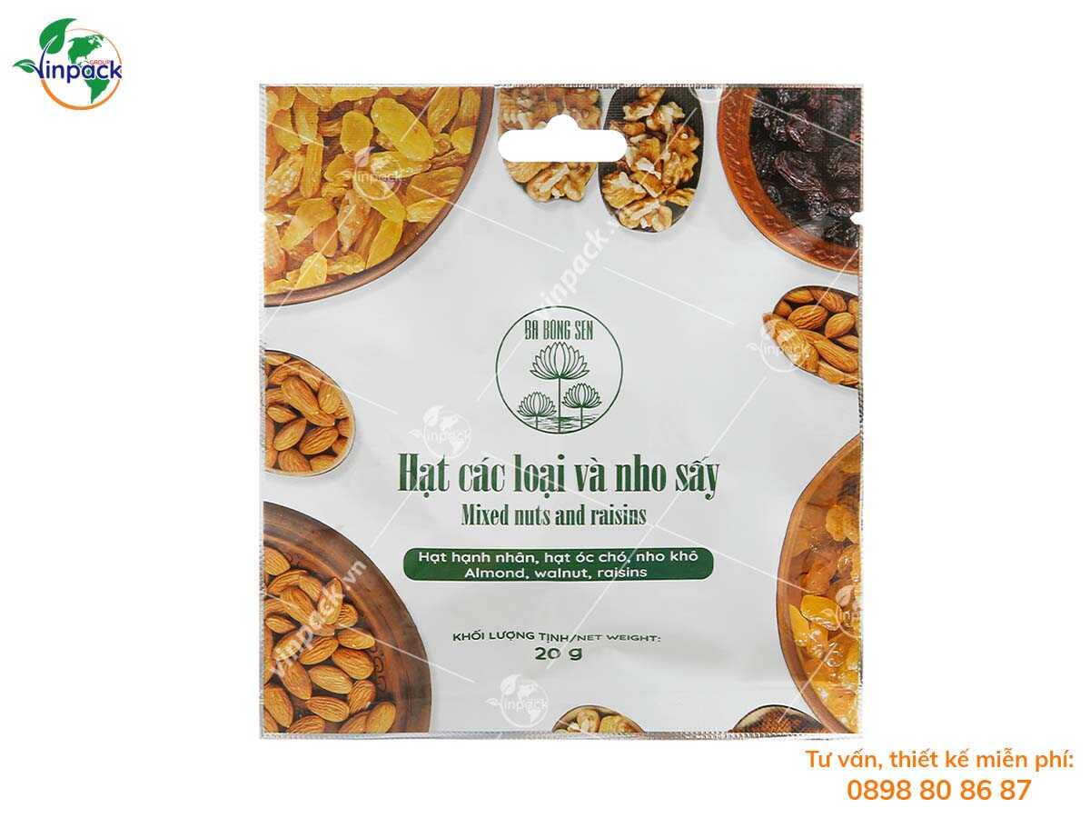 Bao bì trái cây sấy