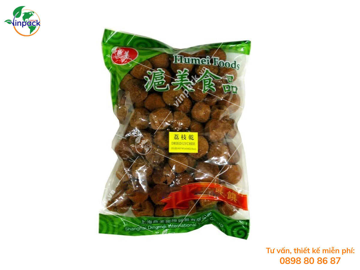 Dried lychee packaging
