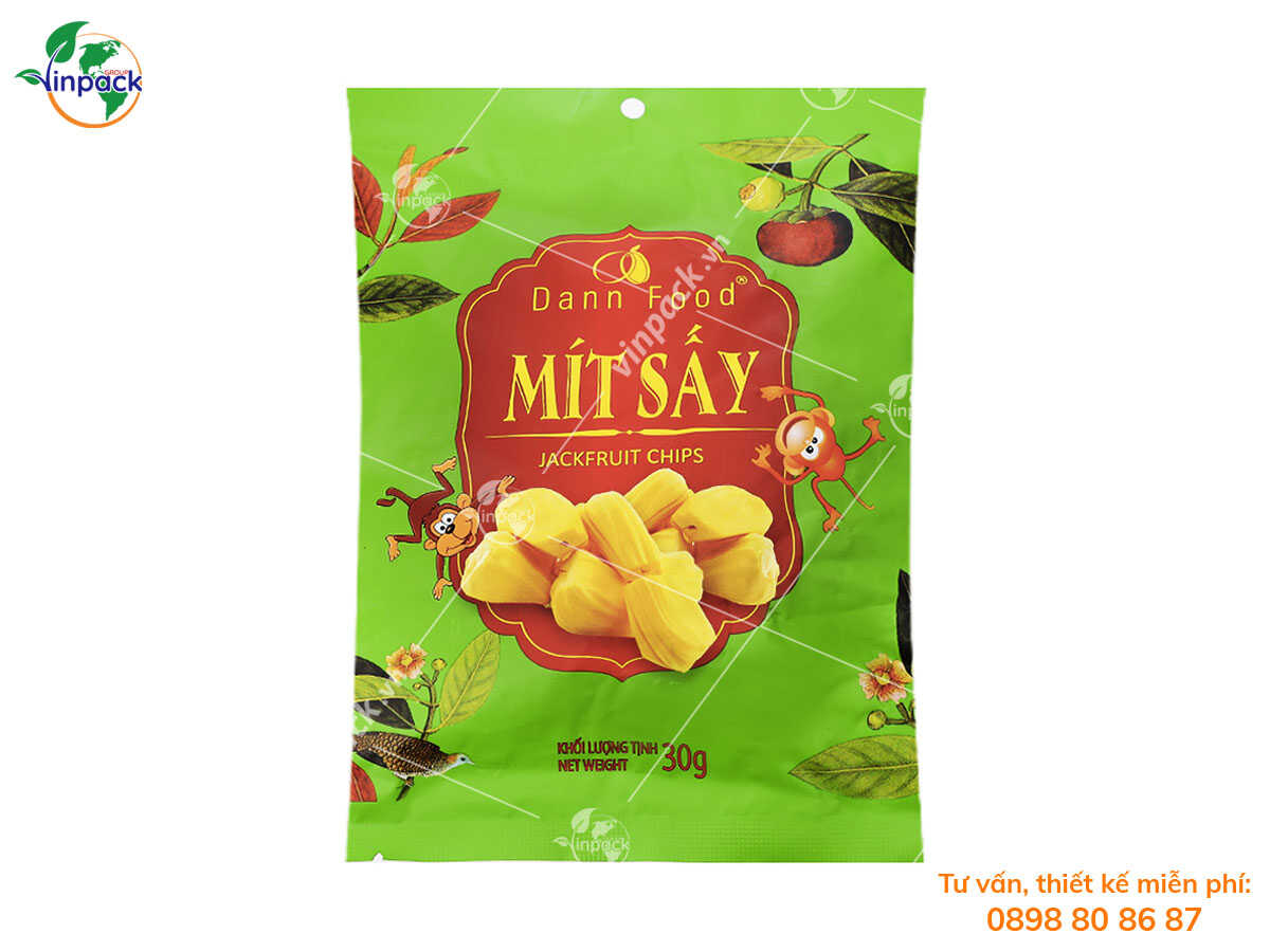 Bao bì mít sấy
