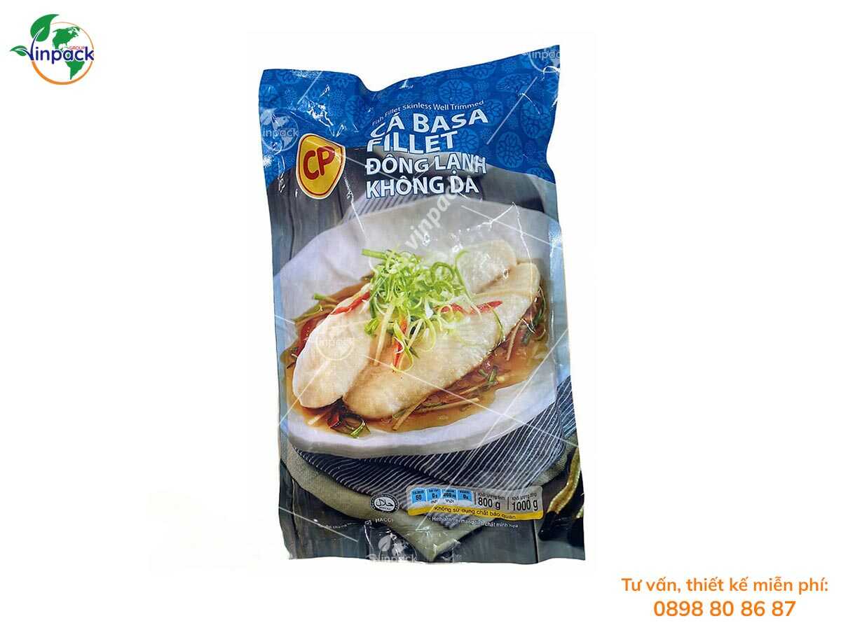 Bao bì đựng cá basa
