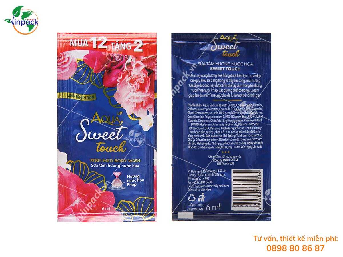 Bao bì sữa tắm