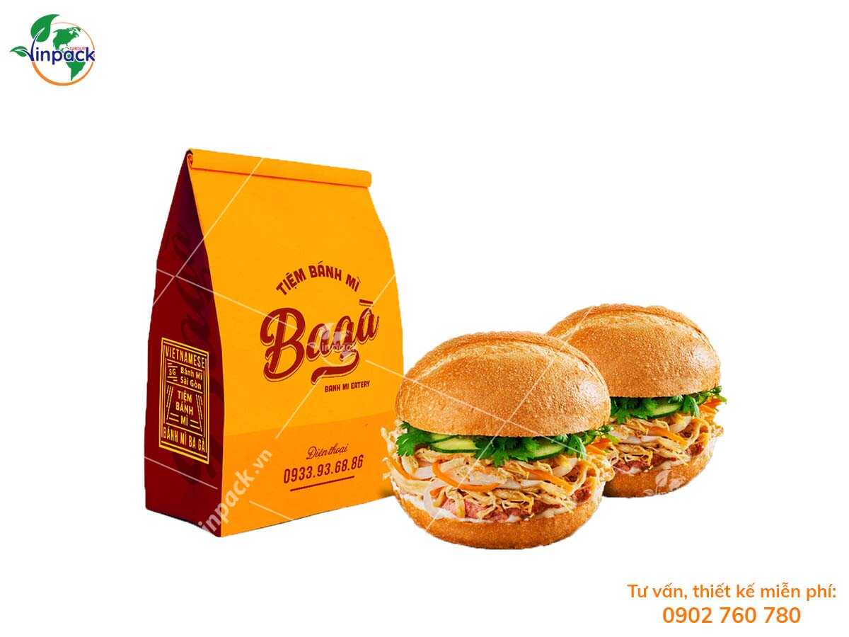 Hambuger paper bag