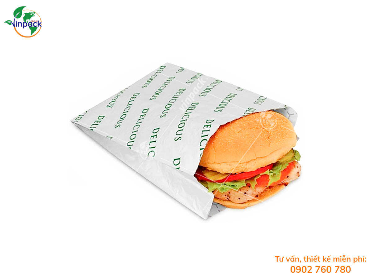 Hambuger paper bag