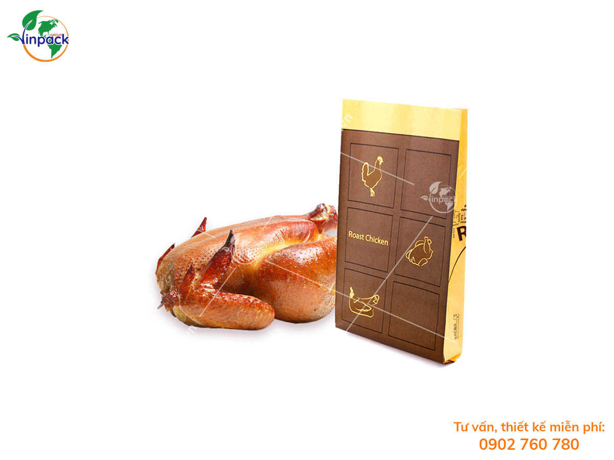 Fried chicken paper bag